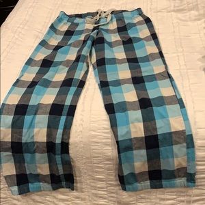 Plaid pajama pants